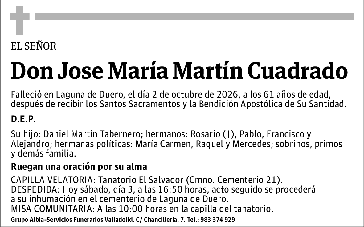 Jose María Martín Cuadrado