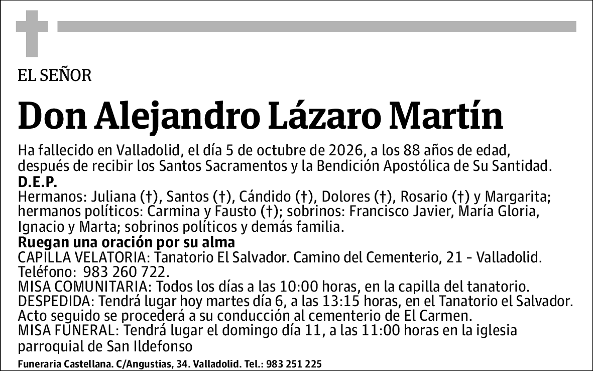 Alejandro Lázaro Martín