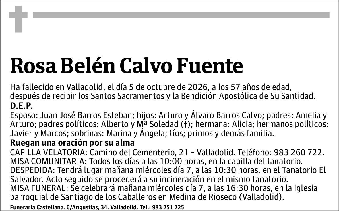 Rosa Belén Calvo Fuente