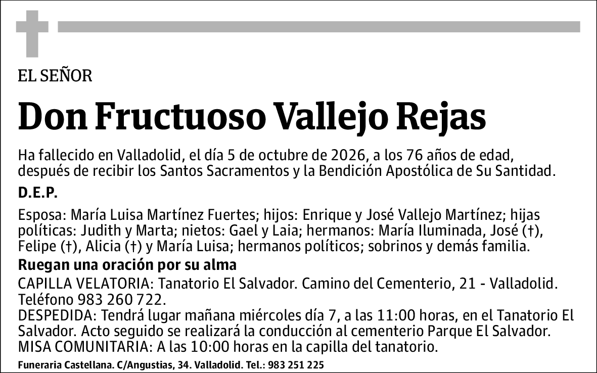 Fructuoso Vallejo Rejas