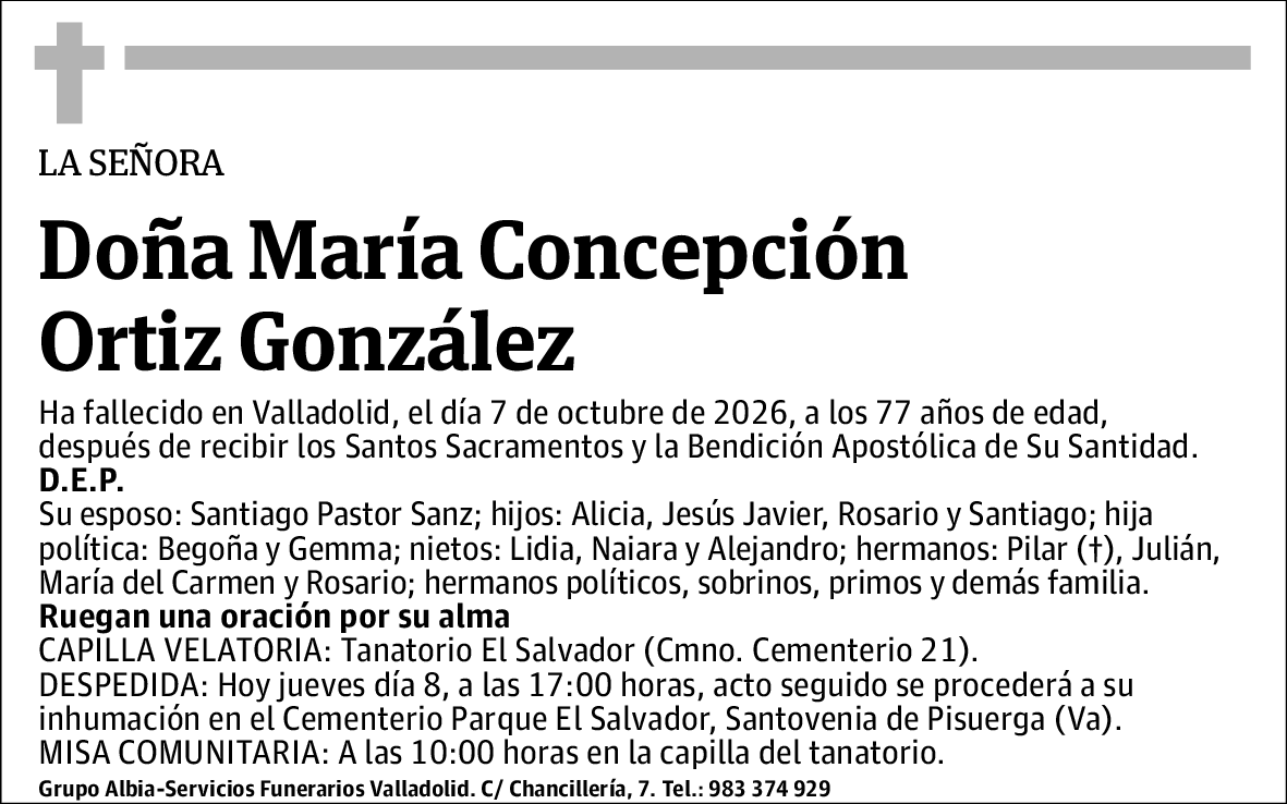 María Concepción Ortiz González