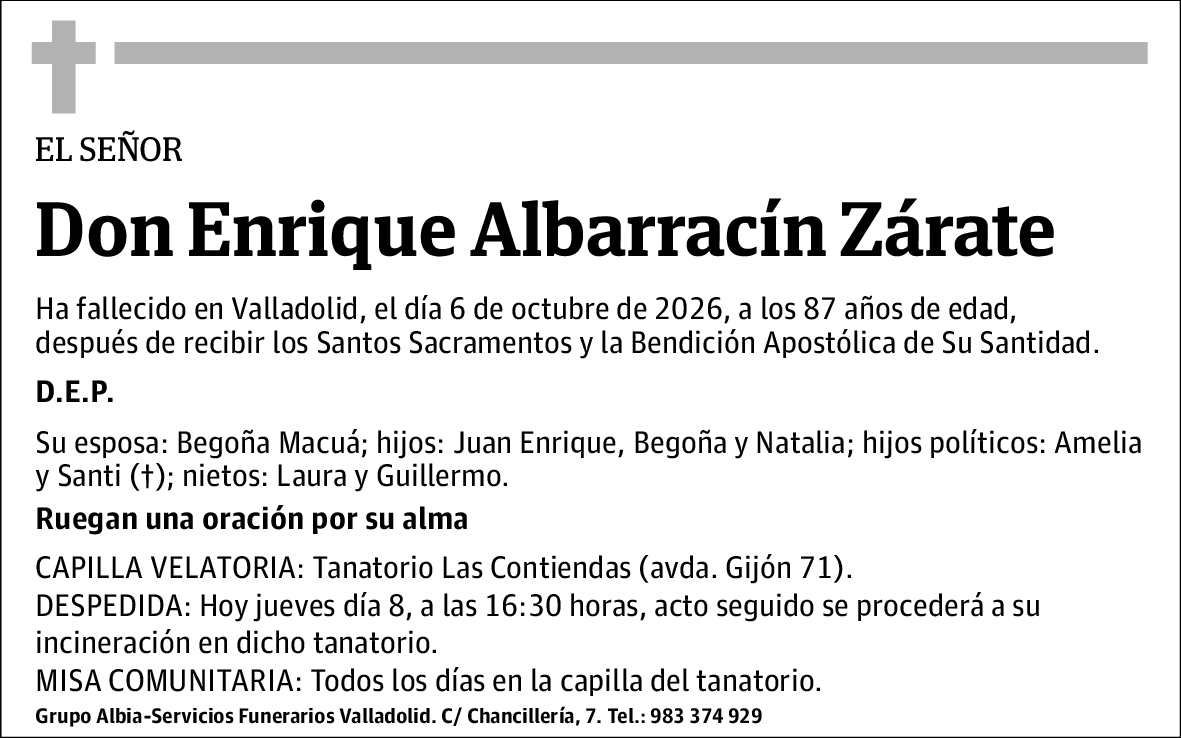 Enrique Albarracín Zárate