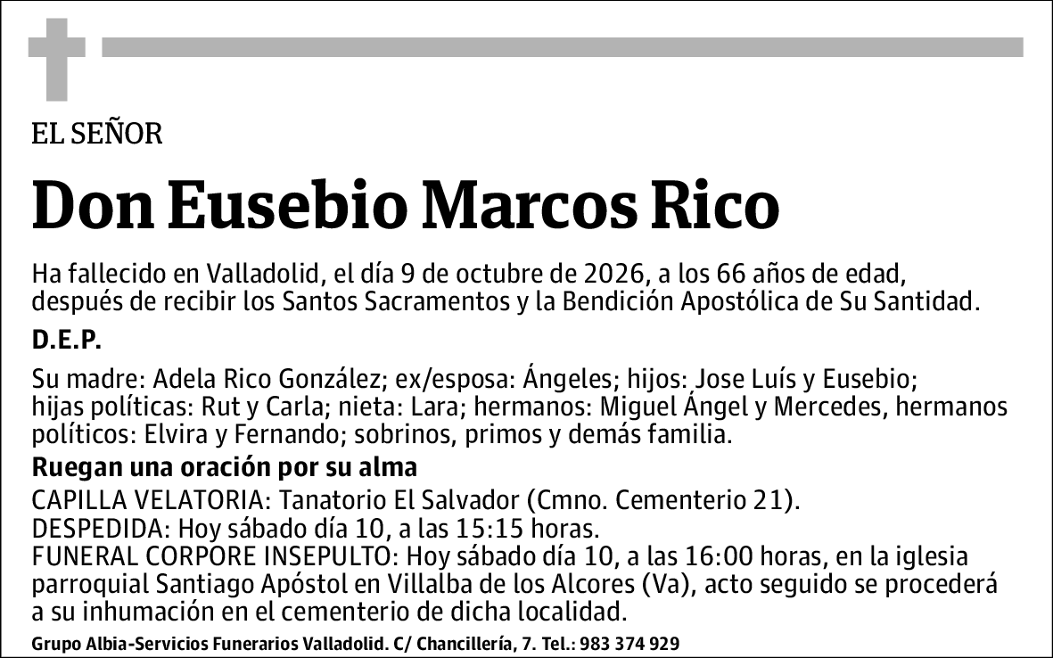 Eusebio Marcos Rico