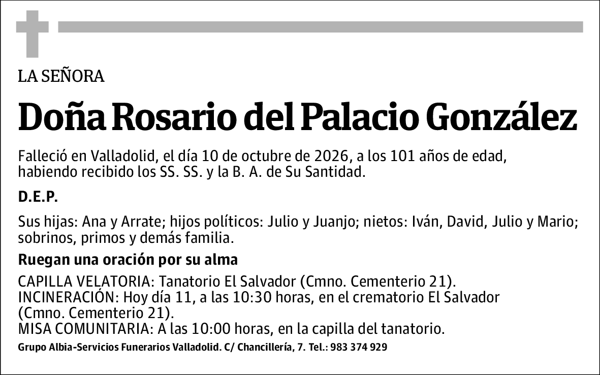 Rosario del Palacio González