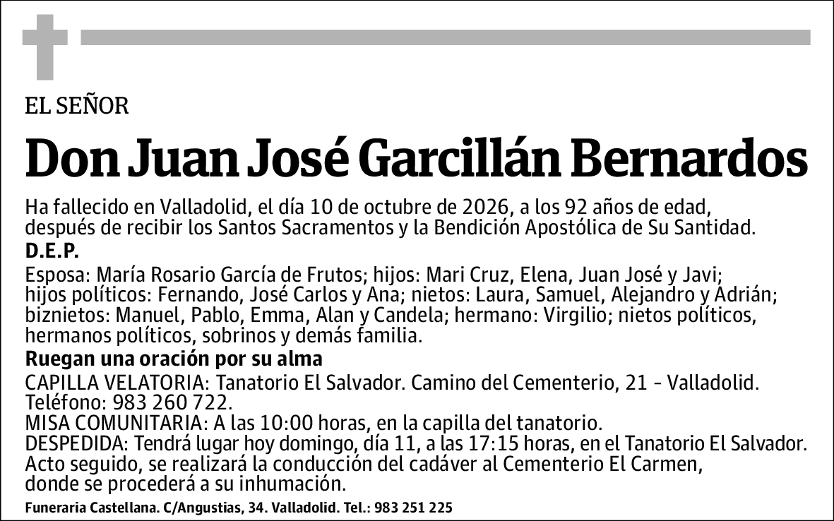 Juan José Garcillán Bernardos