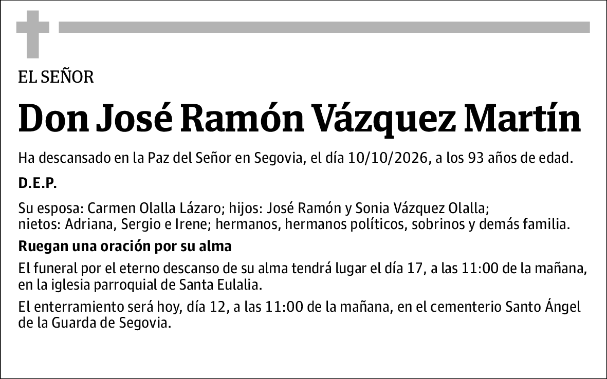 José Ramón Vázquez Martín