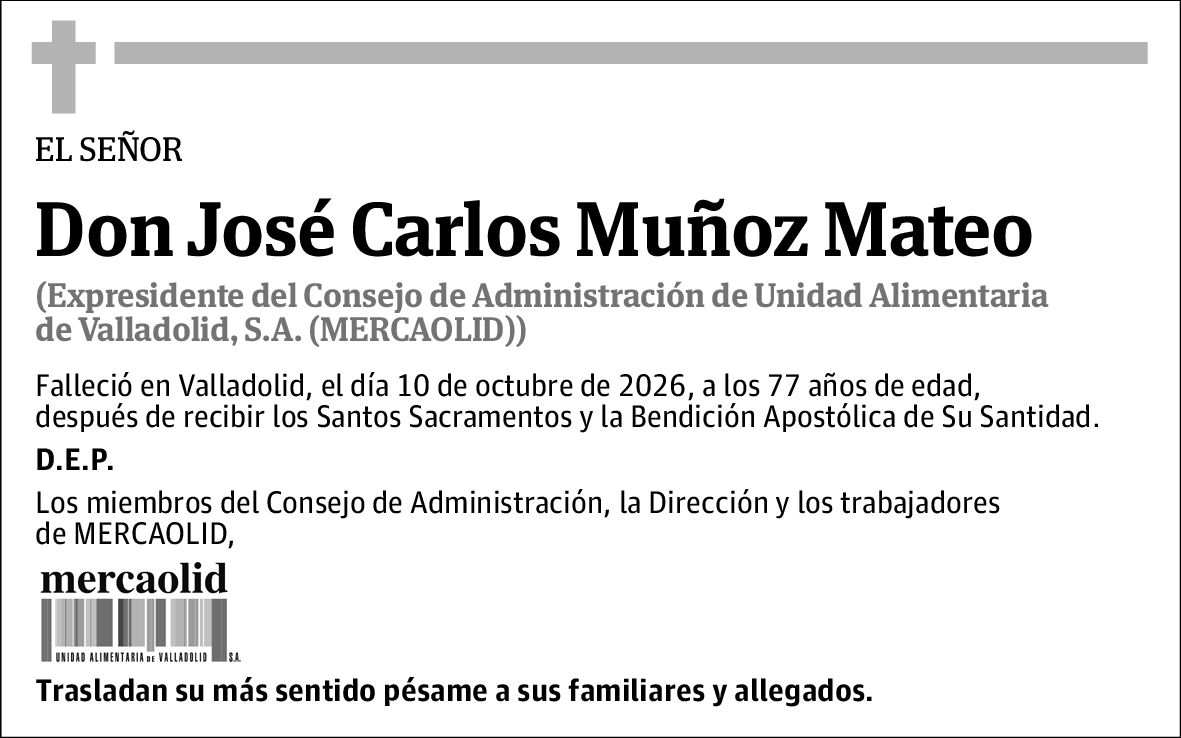 José Carlos Muñoz Mateo