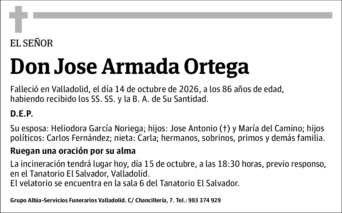 Jose Armada Ortega