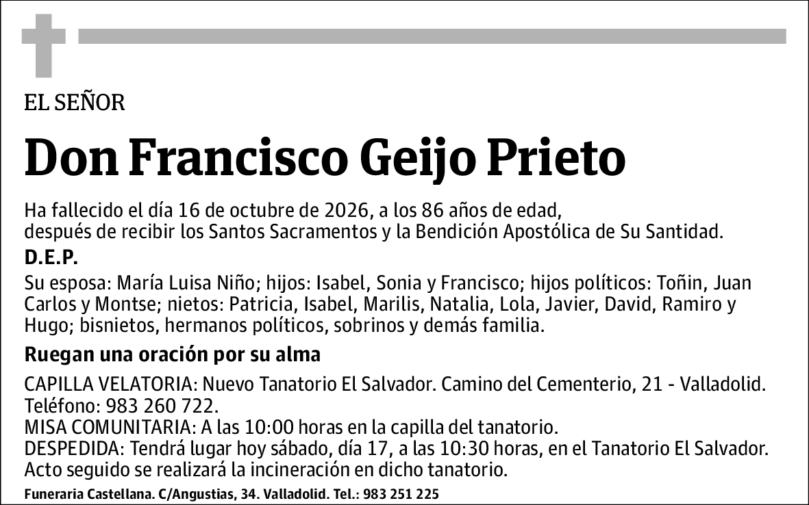 Francisco Geijo Prieto