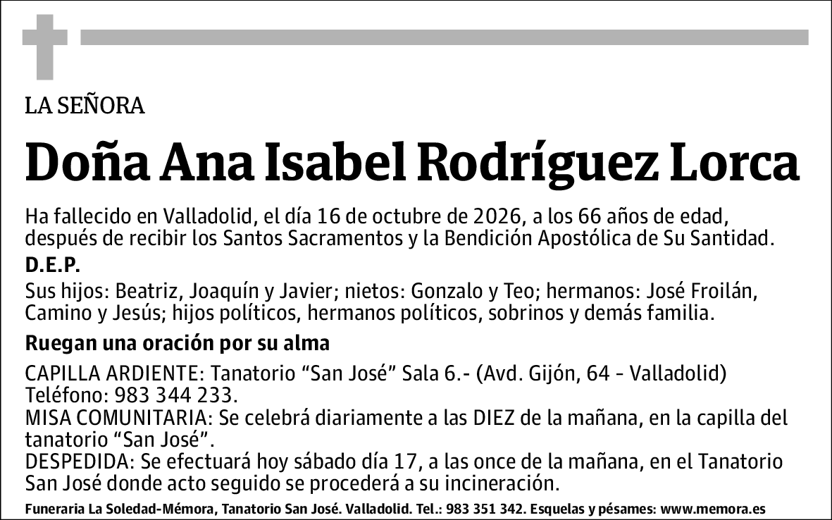 Ana Isabel Rodríguez Lorca
