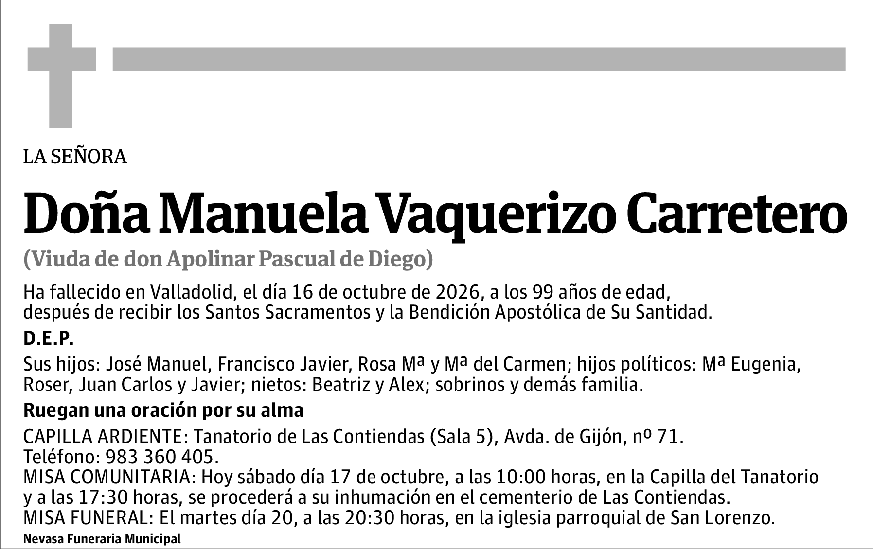 Manuela Vaquerizo Carretero