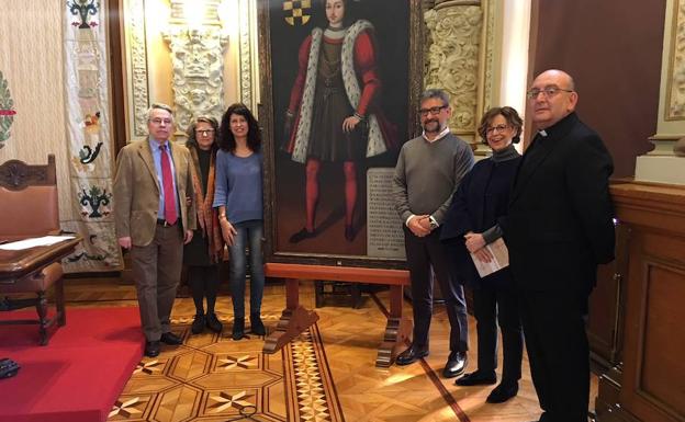 Presentación de los actos en torno al Conde Ansúrez./El Norte