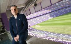 Miguel Angel Gómez, en el estadio Zorrilla./Rodrigo Jiménez