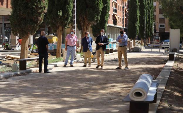 Las Obras De La Plaza De Barcelona Concluiran A Principios De Septiembre El Norte De Castilla