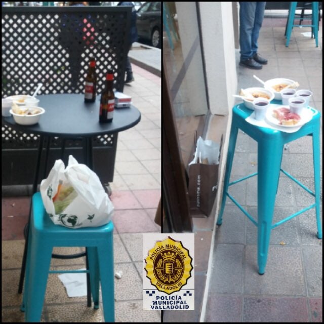 Coronavirus Valladolid Denunciado un bar en Valladolid y once clientes