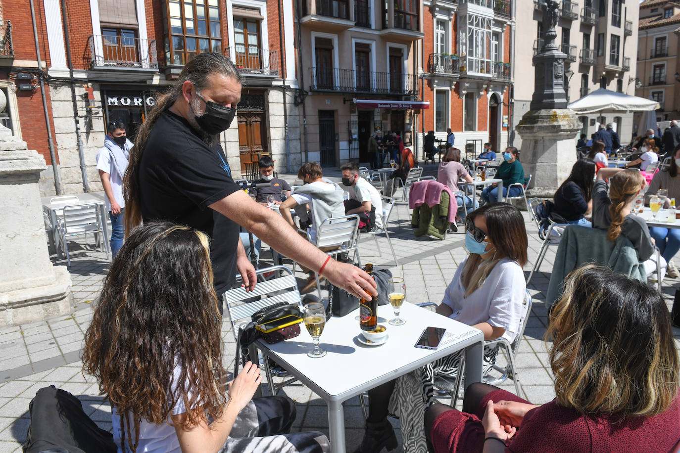 Fotos Terrazas llenas en el centro de Valladolid El Norte de Castilla