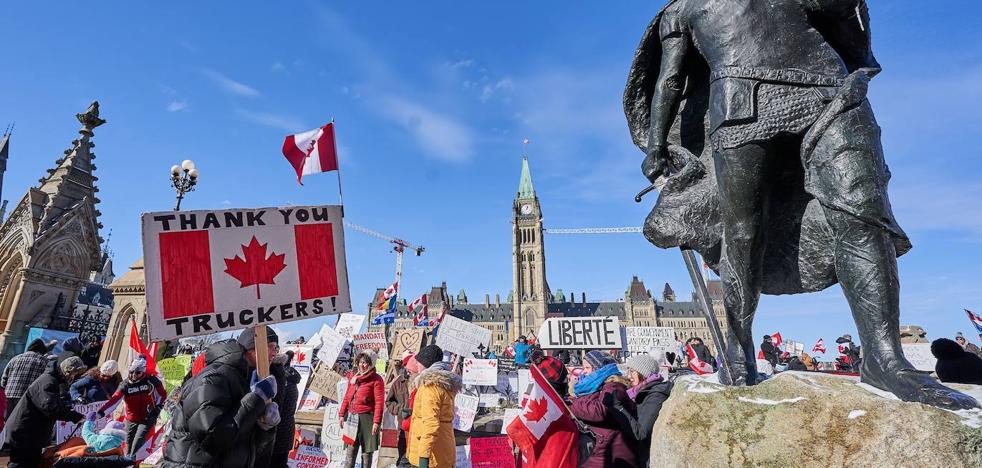 Canadá Declara El Estado De Emergencia En Respuesta A Las Protestas