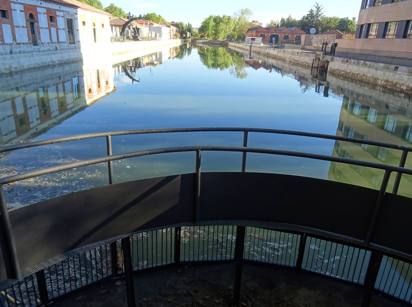 Fotos La dársena del Canal de Castilla en Valladolid vuelve a llenarse